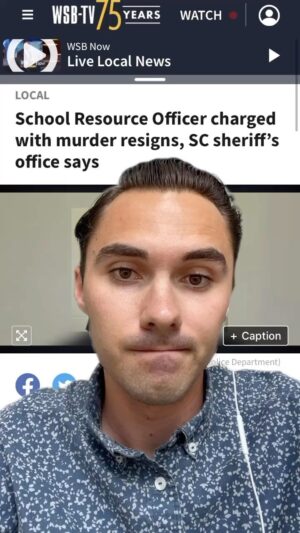 David Hogg Instagram - Putting cops on campus is NOT the answer to school shootings