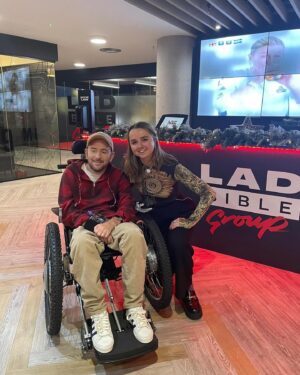 David Holmes Instagram - My interview with the expert team @ladbible has just gone live on YouTube. Thanks again for a great interview and exposure. #ladbible #DavidHolmes,TheBoyWhoLived  #sci #DisabilityInclusion  https://youtu.be/RhpG9E2nBMM?si=s1uZUrHlcOGvXpyn