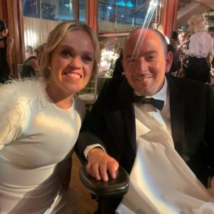 David Holmes Instagram - The BAFTAs last night was a fun adventure. My documentary was nominated but unfortunately didn’t win. I want to congratulate Ellie Simmonds and her team for the well deserved win and also say congrats to every one at the event. It's still unacceptable that I was the only stunt performer in the room and if I’d of won I’d have said something on stage about my department being overlooked. 

Honestly it was fun but unless BAFTA starts recognising stunts I wouldn’t do it again. I didn’t see any other department members who were willing to risk their lives and bodies for the sake of storytelling and I just sat in a room too cold for a quadriplegic surrounded by people from a whole industry who don’t think stunt performers deserve a category.

 #StuntsForBafta  #Bafta #Quadriplegic #NoArmsLegsAnNoVoice #PenguinOnWheels