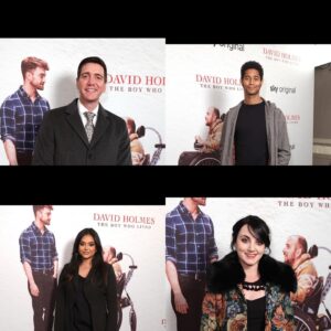 David Holmes Instagram - Autumn continued 
 After New York, I flew home and went straight into the London Premiere, a giant event, hosted by @skytv . It was attended by some of my old Potter cast mates, production team and friends and family. I was on stage in front of a few hundred people being interviewed by a childhood hero of mine, former Blue Peter presenter Konnie Huk.

Two days after the Sky, event at my documentary was shown to the wider world released on #HBOMax in the USA and #Skytv in the UK. 
Since then the whirlwind got stronger, the outpouring of love and appreciation I have been shown across the Instagram and social media in general has been truly humbling. My story has really connected to people from all walks of life, able and disabled, and it has told me that there is strength in showing vulnerability. Words can’t describe how proud I am of my production team and of all the people that are willing to share their reflections on my life in the film. #DavidHolmesTheBoyWhoLived  #Skytv #HBOMax #NowI’mFamousOhShit #Documentary #spinalcordinjury #LifeIsNotARehearsal #Gratitude #Humility