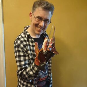 David Howard Thornton Instagram - Thanks so much James Roath @elms_treat_studios for the AWESOME Art Freddy glove! Sweet dreams kiddies!