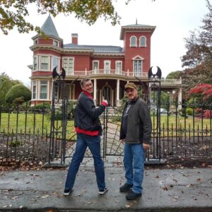 David Howard Thornton Instagram - Seeing as I'm a HUGE fan, I had to check out Stephen King's house and the standpipe before I left Bangor. This is where the magic happened!