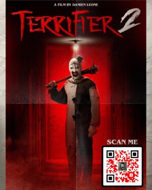 David Howard Thornton Instagram - 𝙒𝙝𝙤 𝙄𝙨 𝙇𝙖𝙪𝙜𝙝𝙞𝙣𝙜 𝙉𝙤𝙬? #Terrifier2 World Premiere TODAY at @frightfestuk 🇬🇧🇮🇪 release October 24 from @signatureentertainmentuk. #ArrowFrightFest #ArtTheClown