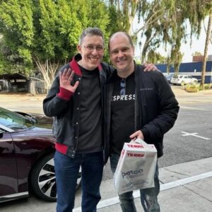 David Howard Thornton Instagram - I had a wonderful time meeting one of my favorite directors, @flanaganfilm this week while visiting LA!