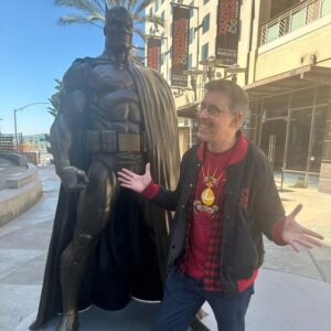 David Howard Thornton Instagram - This town needs an enema!  Haaaaa ha ha ha ha ha ha! 🤡🃏 Batsy really needs to lighten up a bit!