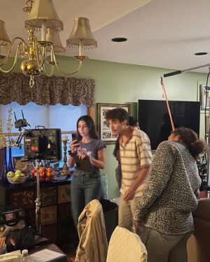 David Iacono Instagram - Made a movie w my family, old and new. Thank you all❤️‍🩹Stay tuned.