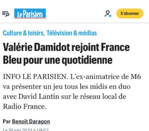 David Lantin Instagram - Bienvenue @valoulagitane dans la famille France Bleu & ravi de partager ce duo avec toi 🙌🏻😉

👉 RDV dés le 26 Août chaque midi sur France Bleu 🔵 On vous prépare un jeu plein de bonne humeur, d’actu & de rire dont VOUS serez les héros ! 🥳