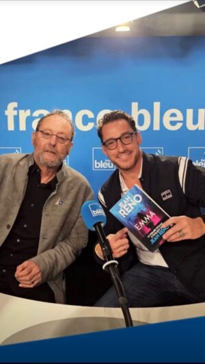 David Lantin Instagram - 🔵 Ce soir dès 20H30 sur France Bleu, je reçois  @officiel_jeanreno à l’occasion de la sortie de son 1er roman #EMMA paru chez  @xo_editions 

🔷 EXTRAIT de ce moment d’échange avec cet immense acteur et cet homme à la bienveillance rare 🙏