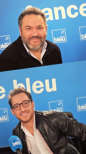 David Lantin Instagram - 🔵 Ce vendredi 5 janvier 2024 @_brucetoussaint est mon invité dès 20H30 sur France Bleu 
 
👉 Lancement ce lundi 8 Janvier 7H de la nouvelle matinale de TF1 #bonjour 

🗣️ Je vous propose de découvrir cette séquence dans laquelle Bruce évoque les émissions qu’il aurait rêvé de présenter… dont une de @thierry_ardisson et l autre de @patricksabatier 

#brucetoussaint #davidlantin #francebleu