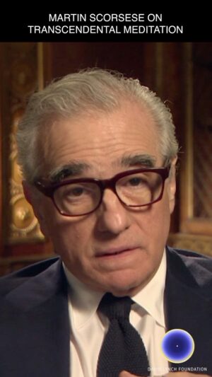 David Lynch Instagram - “It’s made a difference.”
— Martin Scorsese on #TranscendentalMeditation.