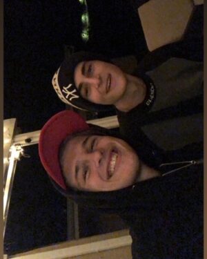 David Mazouz Instagram - Happy 20th to brother I met only 2 years ago. I wouldn’t wanna take selfies with anyone else 💙💙📸
