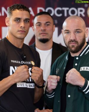 David Nyika Instagram - Unbeaten Kiwi star @davidnyika will put his undefeated record on the line against world class Aussie @blakecaparello. 📣

Former WBO world light heavyweight challenger Blake Caparello has defeated a host of Kiwi stars over a stellar 37-fight career. 🥊

The pair faced off for the first time in Auckland today in front of a full media scrum, promising fireworks come September 14!💥

All aboard for this trans-Tasman showdown! 🇳🇿🇦🇺

DAVID NYIKA ROAD TO THE TITLE 🏆
Presented by @manukadrnz

📍Viaduct Events Centre Auckland
🗓️ Saturday 14 September 

Live and exclusively on DAZN.com📱📺💻

Limited corporate tables available. 
Register your interest now as tables will sell out fast. 🏎️💨

➡️ ducoevents.com/nyika

#RoadToTheTitle #CruiserWeight #Boxing #DAZN #KO