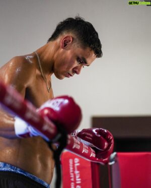 David Nyika Instagram - Itching to get at it! Expect nothing less than a career best performance on May 18th #FuryUsyk #RiyadhSeason #TeamNYIKA #RingOfFire 

📷 @jimmy.vailahi_