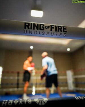 David Nyika Instagram - Itching to get at it! Expect nothing less than a career best performance on May 18th #FuryUsyk #RiyadhSeason #TeamNYIKA #RingOfFire 

📷 @jimmy.vailahi_