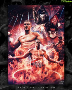 David Nyika Instagram - “At the end of this day, one shall stand, one shall fall” - Optimus Prime 💫

Another W for @davidnyika, clocking up a 9-0 record following his victory at the RING OF FIRE in Saudi Arabia 🇸🇦🥊

AND how about that Transformers inspired entrance?! 😤🔥

Enjoyed creating this piece (as I do with all of my art!) - showcasing the creative side of sport for an incredibly talented kiwi! Always love the opportunity to blend some epic sports imagery with flames, sparks, and a whole lot of fun in Photoshop! Swipe to check out some closer details 👉

P.S - David Nyika’s recent podcast with @domharveynz on the @domharveypodcast is a VERY good listen. Humble, hard working, deserving of everything coming his way, and a genuine nice guy - highly recommend a listen! 🎙️✨