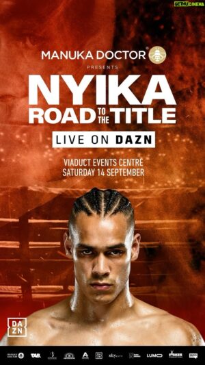 David Nyika Instagram - Who’s coming road trippin’ with @davidnyika ?🥇🇳🇿

Unbeaten, Commonwealth & Olympic medalist @davidnyika officially announces a multi fight partnership and headline event in NZ on his road to the Cruiserweight World Title. 🥇

Viaduct Events Centre Auckland | Saturday 14 September 

DAVID NYIKA ROAD TO THE TITLE 🏆
Presented by @manukadrnz 

Co-promoted by WBO Interim World Heavyweight Champion, @joeboxerparker, with @thornberry.promotions and 
New Zealand’s leading event promoter @ducoevents.

Stacked undercard and international opponent to be announced soon. ⏰

Live and exclusively on DAZN.com📱📺💻

Limited corporate tables available. 
Register your interest now as tables will sell out fast. 🏎️💨

ducoevents.com/nyika

#RoadToTheTitle #CruiserWeight #DavidNyika #NiceGuy #Boxing #DAZN #KO #RoadTrippin