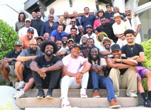 David Oyelowo Instagram - Some of the greatest artists, minds and men I know,  all under one roof..POWERFUL!! It is a true blessing to break down barriers, build new ideas and do God’s work with these gentlemen. Love you guys so much!!