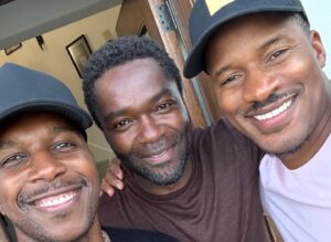 David Oyelowo Instagram - Some of the greatest artists, minds and men I know,  all under one roof..POWERFUL!! It is a true blessing to break down barriers, build new ideas and do God’s work with these gentlemen. Love you guys so much!!