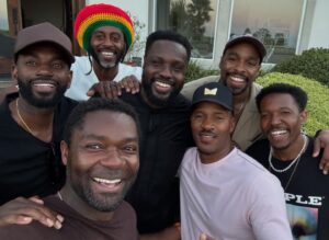David Oyelowo Instagram - Some of the greatest artists, minds and men I know,  all under one roof..POWERFUL!! It is a true blessing to break down barriers, build new ideas and do God’s work with these gentlemen. Love you guys so much!!