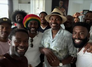 David Oyelowo Instagram - Some of the greatest artists, minds and men I know,  all under one roof..POWERFUL!! It is a true blessing to break down barriers, build new ideas and do God’s work with these gentlemen. Love you guys so much!!