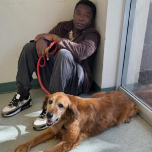 David Oyelowo Instagram - Today was a tough day. I’ve heard it said that dogs add years to your life. Collectively, Lucy increased the lifespan of my family by more than years. 16 years of age and a tumor meant we had to say a tearful goodbye today. We are heartbroken but grateful for the most AMAZING four legged friend. Love you, Lucy.