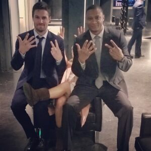 David Ramsey Instagram - SEASON 7!!!!!!!
Thank you EVERYONE!!! Our wonderful fans made this possible!  Let's get it! 
#arrowseason7