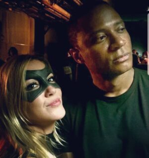 David Ramsey Instagram - Diggle & Black Canary #tbt
Frenemies tonight #arrowseason6
