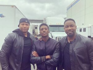 David Ramsey Instagram - Father's and Son
#arrowseason7
#flashpointparadox