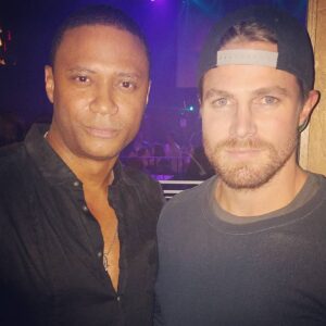 David Ramsey Instagram - Sometimes your schedule moves in such a way that you don't see your buddies that much...
#MissingMyBro
#arrowseason6