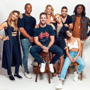 David Ramsey Instagram - The whole fam...
#arrowseason6