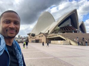 David Ramsey Instagram - Here at @supanovaexpo! What’s good Sydney?? 🇦🇺