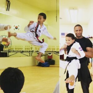 David Ramsey Instagram - Last night my son earned his 1st degree black belt. No way was I missing this! He was extraordinary!
#7yrsOldandPowerful
#superproud