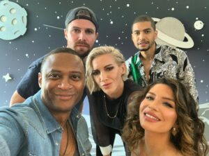 David Ramsey Instagram - Made it to San Diego!! #arrowseason8 #sdcc