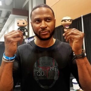 David Ramsey Instagram - We don't quit when we're tired, we quit when we're done. Join me (& my two cast mates here) in raising awareness to provide support for fighters, survivors, & caregivers of those battling testicular cancer. It's time to have an open conversation #DontQuit link in bio🔗 #Arrow #ShopStands