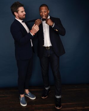 David Ramsey Instagram - TCA 2019.
Arrow Final Season 
Let’s finish strong bro... Like we started @stephenamell @cw_arrow