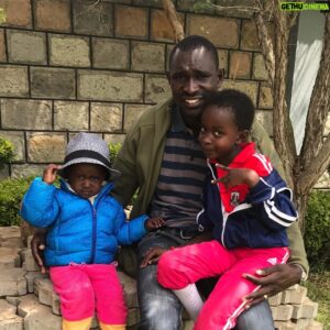David Rudisha Instagram - #Love, father and his daughters.❤️❤️❤️