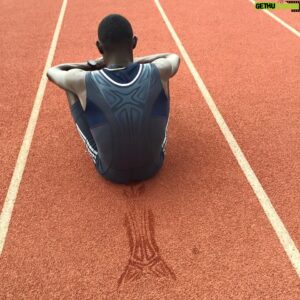 David Rudisha Instagram - Sweat stripes!! God bless the work of our hands.