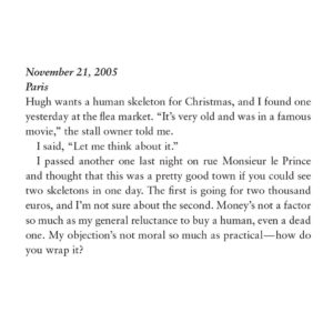 David Sedaris Instagram - Last-minute shopping inspiration 💀

From A CARNIVAL OF SNACKERY, link in bio for more.