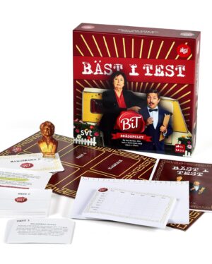 David Sundin Instagram - HÖSTEN ÄR RÄDDAD! Bäst i Test - Brädspelet är äntligen här! Turas om att vara programledare och läs från manuskorten, utför tester efter bästa förmåga och i slutändan kommer en utav er att få lyfta Babbens byst över sitt huvud - precis som på TV! Spelet finns i välsorterade bok- lek- och spelbutiker. Årets julklapp? Ja, kanske det. Er tid börjar nu. 💌⏱️
Läs mer på davidsspel.se