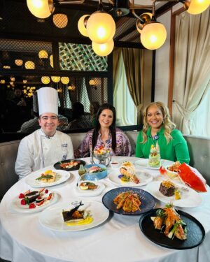 Dawn McCoy Instagram - Tune into NBC California Live @nbccalive today at 11:30 am as we set sail aboard @princesscruises Discovery Princess and discover the beautiful wonders of Alaska! 🛳️ 
From breathtaking glaciers to thrilling wildlife encounters, Princess Cruises offers the ultimate adventure. 
With 55 years of sailing to Alaska, Princess is the #1 choice for experiencing this scenic paradise. 
Book your next adventure at princess.com 

#PrincessPartner 
#sponsored

Blue coat, onesie & tan checkered set: @showmeyourmumu 
Tan trench & purple palazzo set: @anntaylor