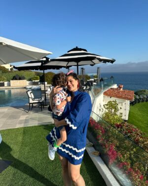 Dawn McCoy Instagram - Another magical July 4th in Malibu, thanks to @MollAnderson & Charlie.
Every time Moll brings this crew together…magic happens.
And every time magic happens, core memories are made…
Especially for my little guy.🩵
Grateful for all all of these lovely ladies (& men) that Moll & Charlie bring together every year - and grateful for every new core memory made with them all.
These are cherished times.🩵❤️

My dress: @houseofmbr (also comes in a long caftan version!)💙