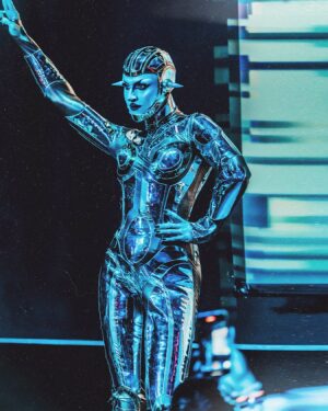 Daya Betty Instagram - 🤖⭐️🧡LESBIONIC🧡⭐️🤖

Outfit created by the fabulous @abrahamdlevy and images captured by my good judy @jamiequeenwest from @dragcoven ✨