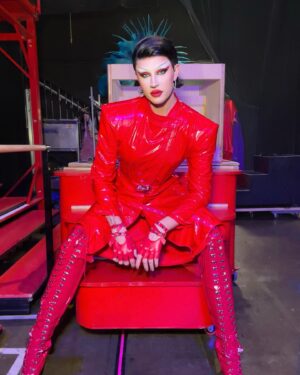 Daya Betty Instagram - 🚨BTS of DRL🚨
‼️See you tonight for another fabulous evening of @rupaulsdragrace LIVE‼️
📸: @_trentifer_ 
🧥: @jeffreykellydesigns 
#rupaulsdragrace #dayabetty #gay
