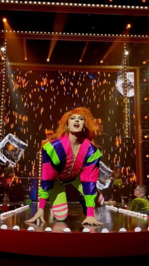 Daya Betty Instagram - @dayabetty killing it at @rupaulsdragrace LIVE in Vegas at @flamingovegas @worldofwonder for tickets  go to vossevents.com #dayabetty #dragracevegas #dragracelive #vossevents