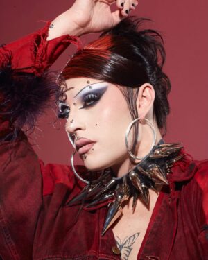 Daya Betty Instagram - 👉🏻This Barbie got her face pierced at Claire’s 👈🏻
👗: @guvanchnyc
💎: @parasyteuk
💇🏻‍♀️: me
📸: @ericrichardmagnussen 

#rupaulsdragrace #dayabetty #gay