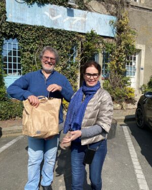 Dayle Haddon Instagram - Quick stop to see my dear friend from years ago in his atelier in Beaumont en Auge, Antoine Vit. Such a pleasure after all the years. His kindness, creativity and generosity is the same. It’s a profound affirmation that we are deeply the same no matter where we live or what we do. Exchanging this common ground is energizing and confirms my faith in humanity. Joyous day!! #normandy #springinthecountry #artist #atelier #art #creatuvity #humanity @antoine_vit_painter @beaumontenauge