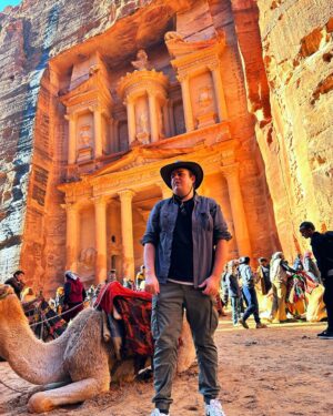 Daz Black Instagram - Since I was 8 years old I have wanted to come here. And it lived up to the hype. I am officially Indiana Jones #petrajordan