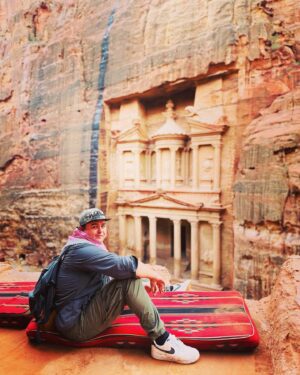Daz Black Instagram - Since I was 8 years old I have wanted to come here. And it lived up to the hype. I am officially Indiana Jones #petrajordan