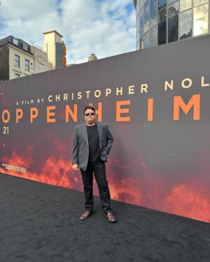 Daz Black Instagram - At the Premiere for #oppenheimer I hear this movie is the bomb 💣 Thanks for having me @universalpictures