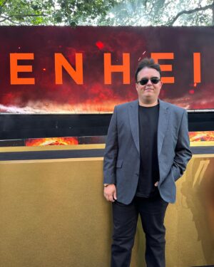 Daz Black Instagram - At the Premiere for #oppenheimer I hear this movie is the bomb 💣 Thanks for having me @universalpictures
